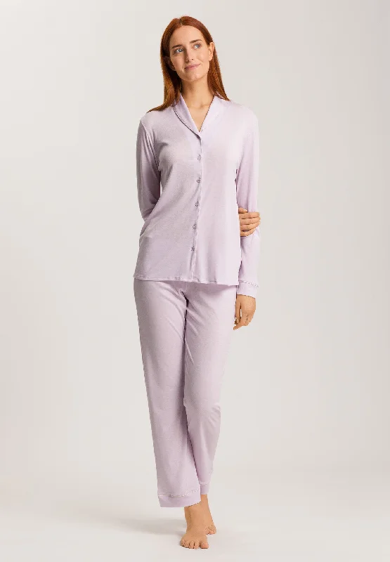 Natural Comfort Long Sleeve Pajama Set | Lilac Fog 77966-2464