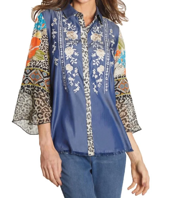 Edison Tunic In Multi