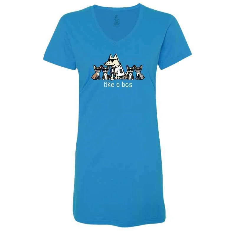 Like A Bos  - Ladies Night T-Shirt