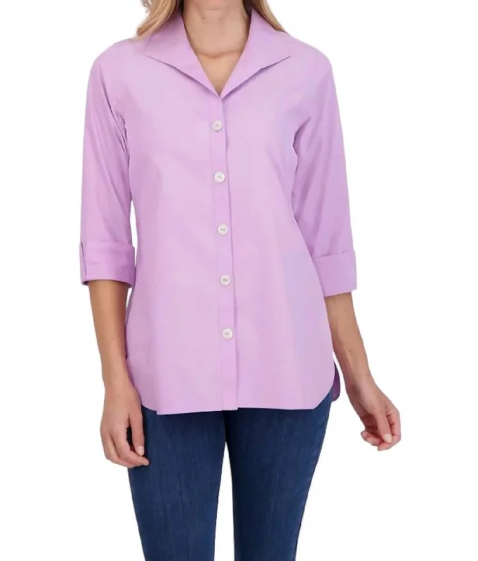 Pandora Tunic In Soft Violet