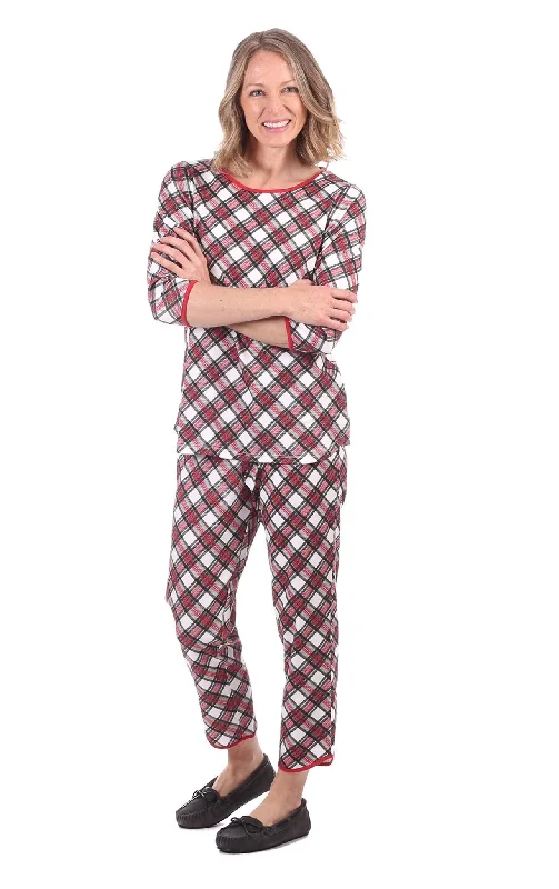 Rye Set in Red & White Plaid