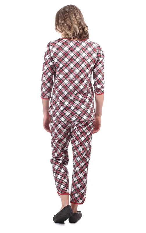 Rye Set in Red & White Plaid