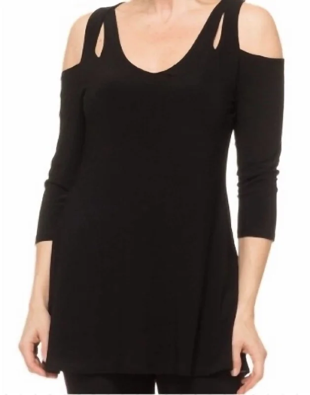 Tunic Top In Black