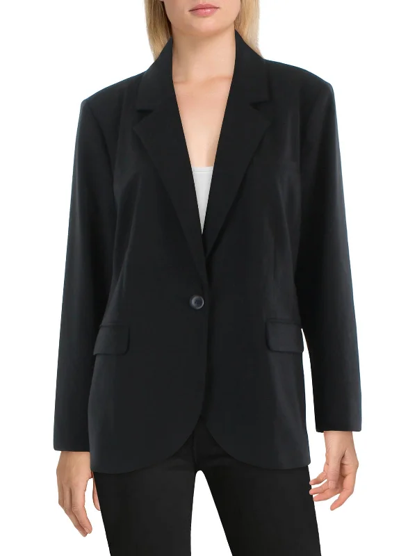 Womens Office Suit Seperate One-Button Blazer