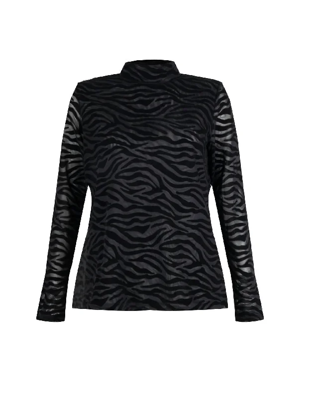 Women's Velvet Underground Swing Tunic In Black