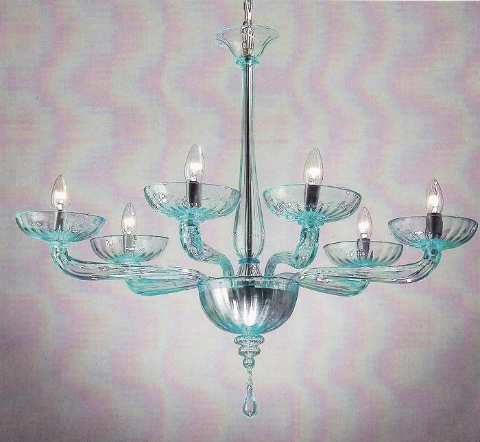 Chandeliers with Murano Glass for a High - End Artistic TouchArt Deco Glass Chandelier