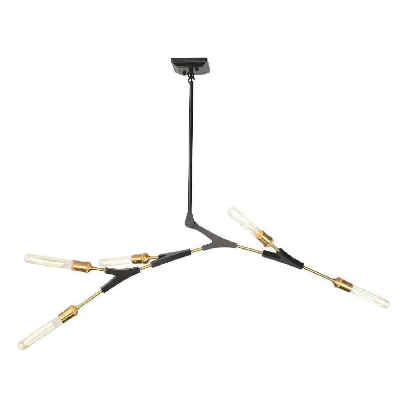 Chandeliers with Metal Frames in Gold FinishFiliali Chandelier