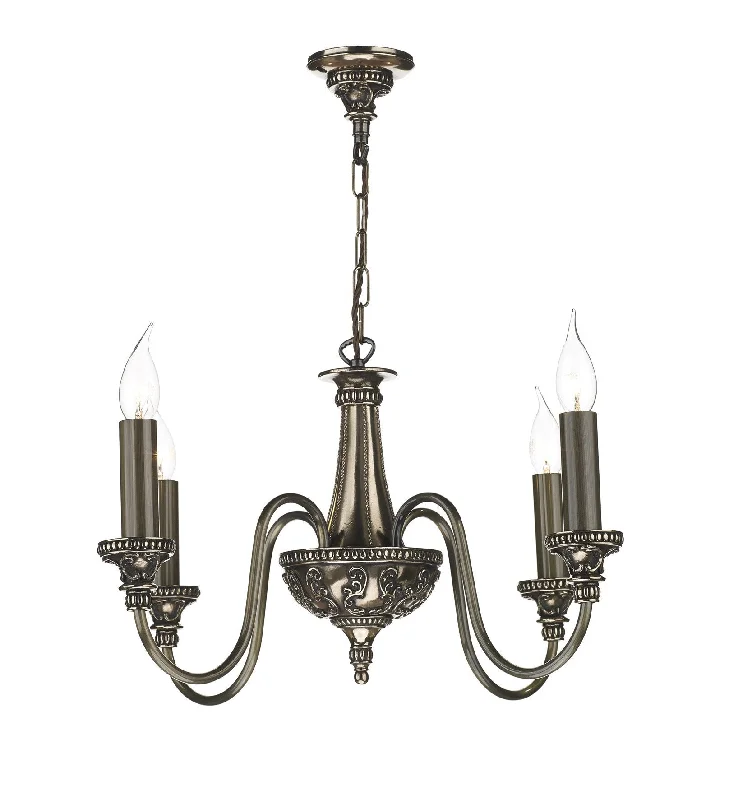 Chandeliers with Sputnik - Style Design for a Futuristic VibeBailey Bronze 4 Arm Chandelier - ID 3505