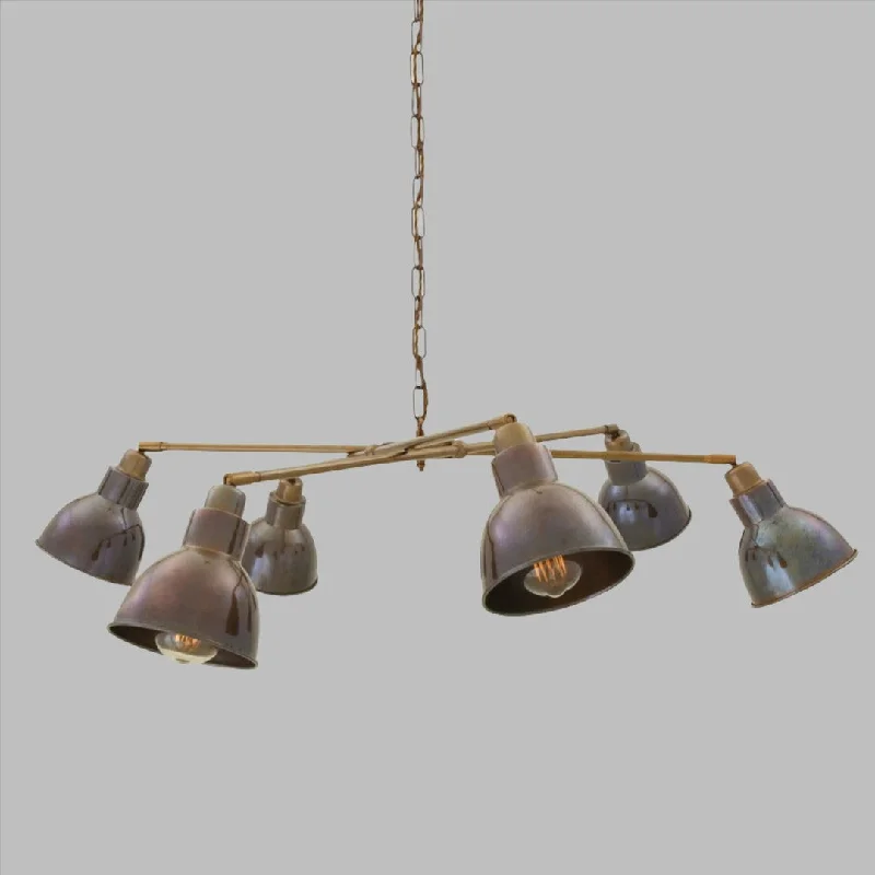 Chandeliers with Frosted Glass for a Softer Light DiffusionBridgetown Contemporary Chandelier - Mullan Lighting