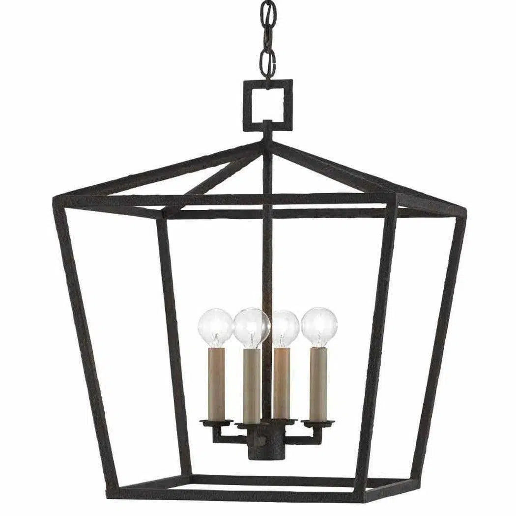 Chandeliers with Metal Frames in Copper FinishGesso White Albion Chandelier