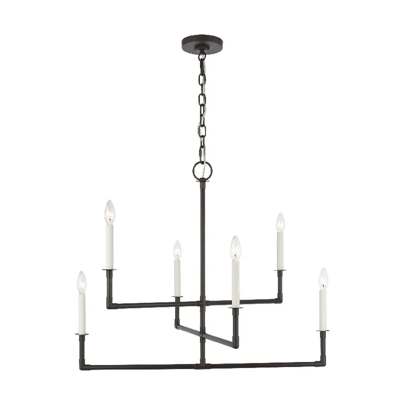 Victorian - Inspired Chandeliers with Ornate DetailsBayview Chandelier