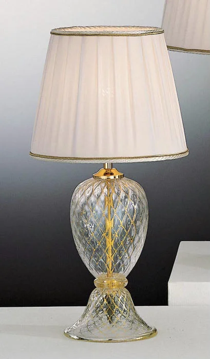 Chandeliers for Low Ceilings to Avoid OvercrowdingClassic Venetian Handblown Glass Lamp Base