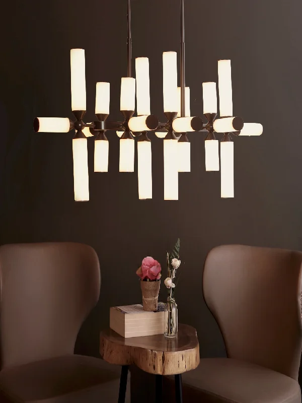 Minimalist Chandeliers for Sleek and Simple InteriorsCastle 24-Light LED Chandelier