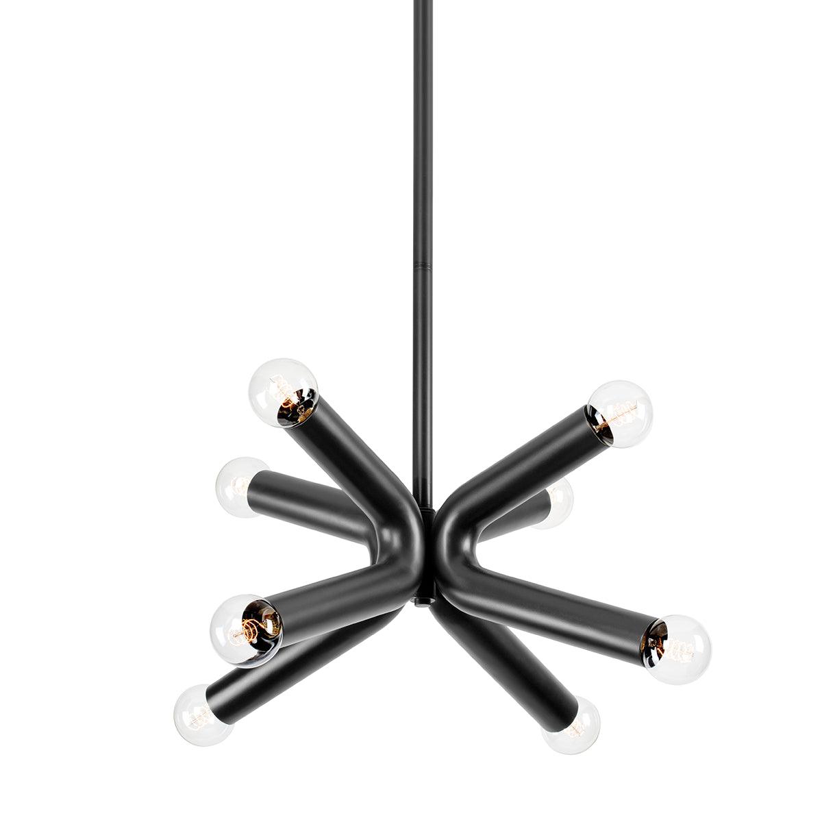 Chandeliers with Metal Frames in Copper FinishDash Chandelier