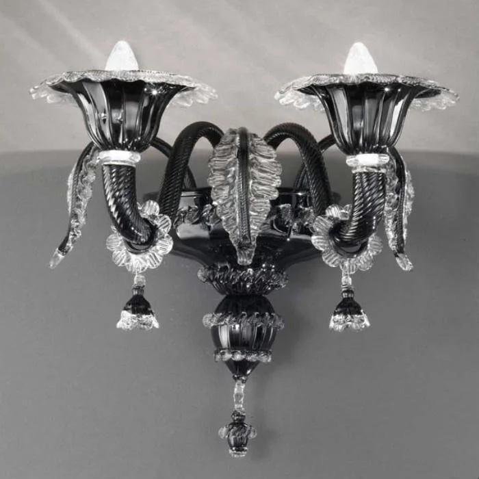 Oversized Chandeliers as a Statement Piece in Living RoomsDouble Wall Lamp