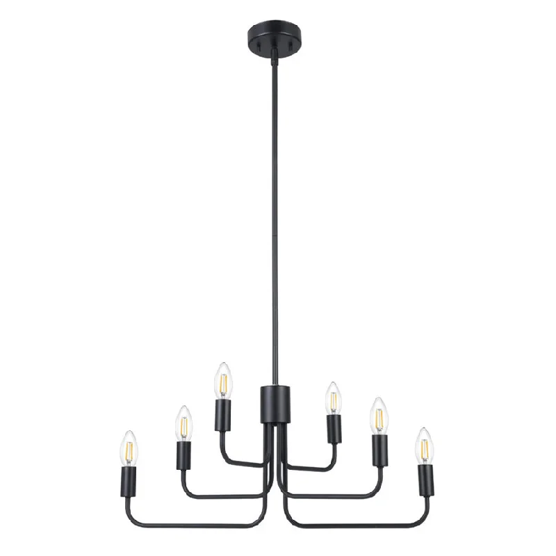Chandeliers with Metal Frames in Bronze FinishChandelier Portofino