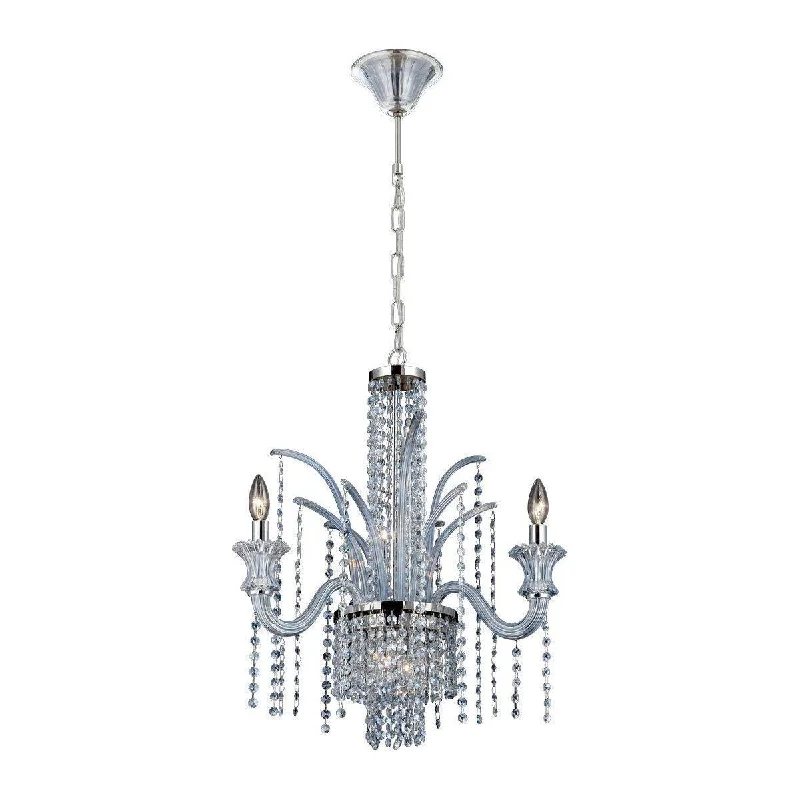 Chandeliers with Clear Crystal for a Sparkling EffectNava Chandelier