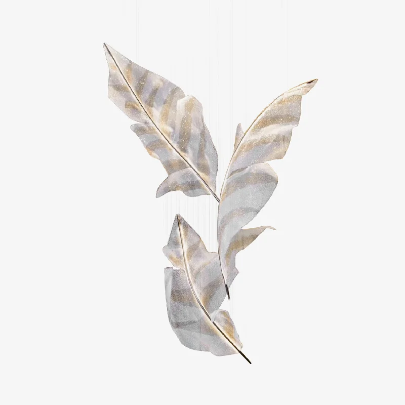 Chandeliers with Pendant Lights for a Stylish LookFalling Leaves Glass Chandelier