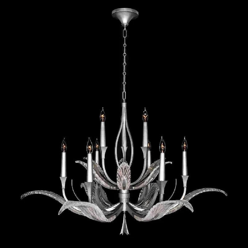 Chandeliers with Adjustable Height for Custom InstallationPlume Chandelier