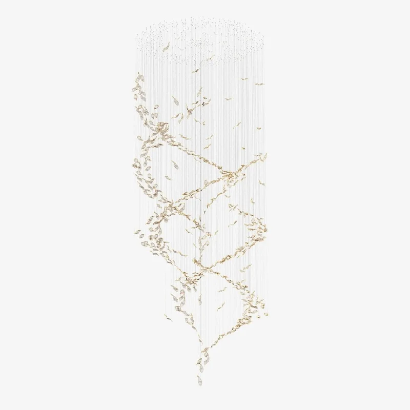 Minimalist Chandeliers for Sleek and Simple InteriorsFluttering Leaves Chandelier