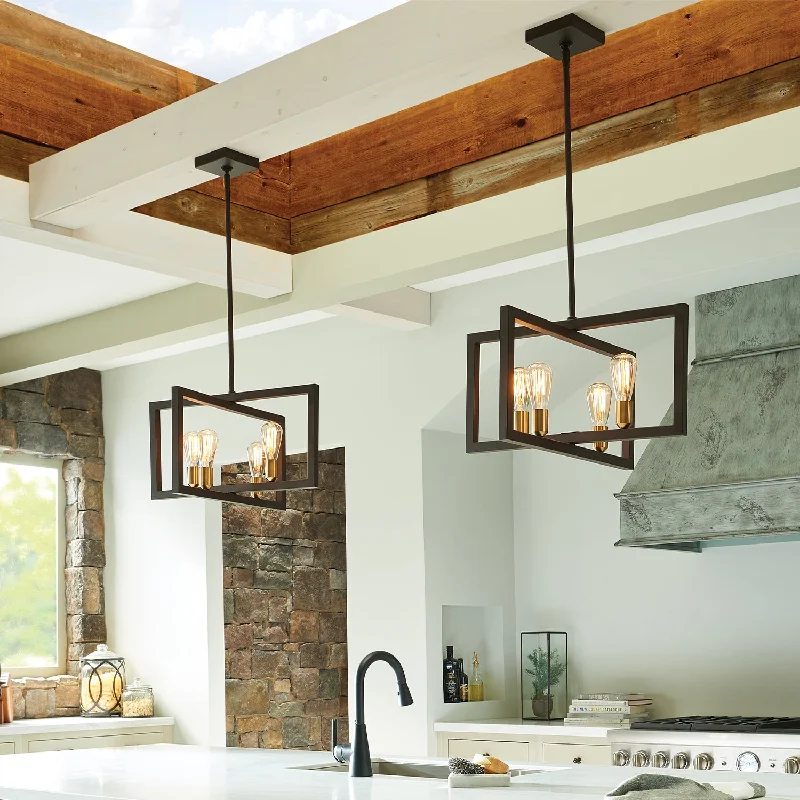Chandeliers with Metal Frames in Gold FinishChandelier Finnegan