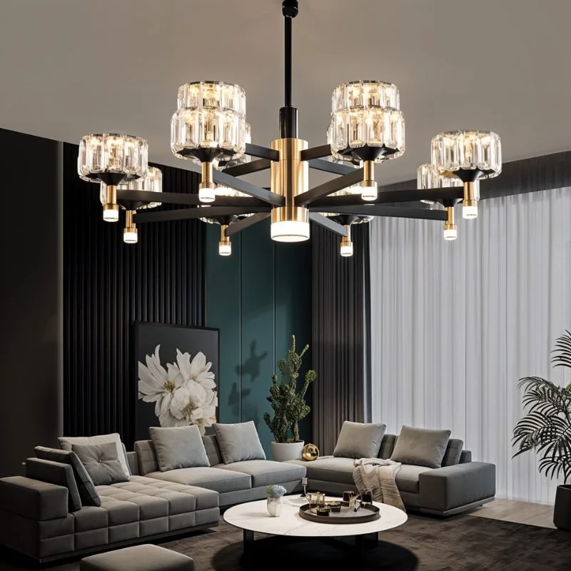 Chandeliers with Murano Glass for a High - End Artistic TouchGlanz Chandelier