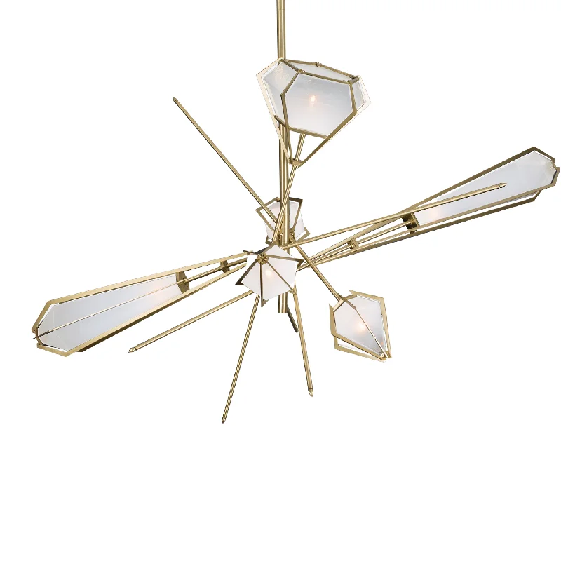 Art Deco Chandeliers for a Retro - Glam LookHarlow Large Chandelier