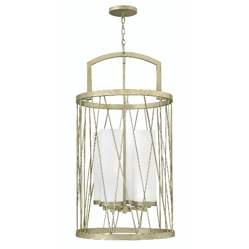 Ceiling - Mounted Chandeliers for Standard CeilingsCroydon Soft Silver Gold  Pendant Light Chandelier 1067mm - ID 7071