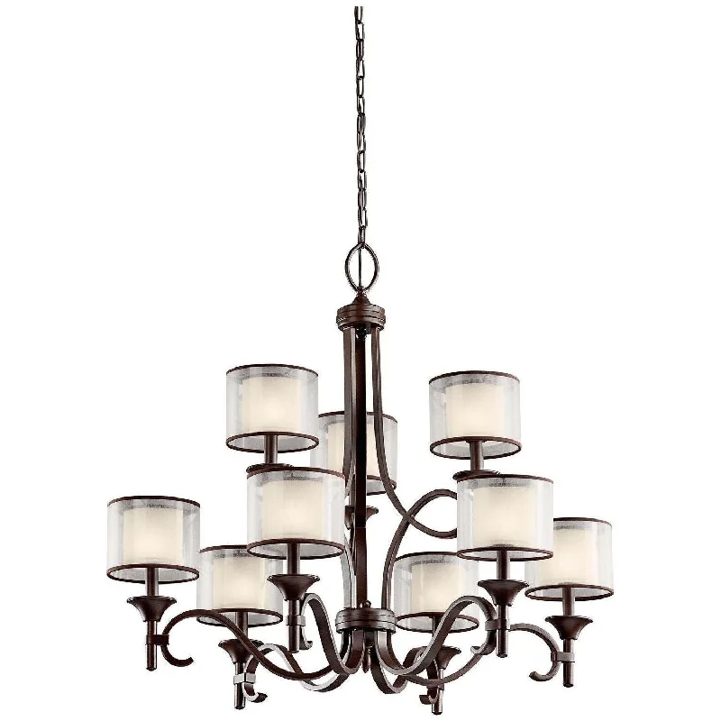 Chandeliers with Adjustable Height for Custom InstallationLacey Chandelier