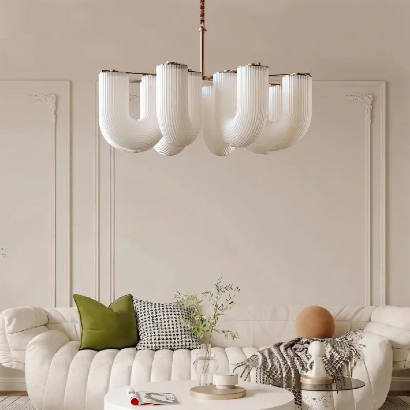 Chandeliers for High Ceilings to Fill Vertical SpaceLibbu Chandelier