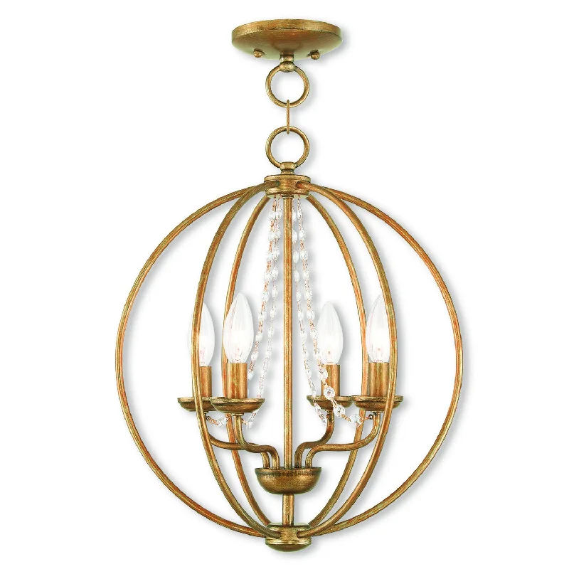 Mini Chandeliers for Adding Charm to Small SpacesArabella Mini Chandelier/Ceiling Mount