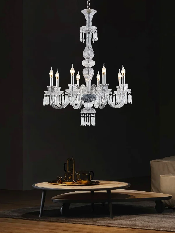 Oversized Chandeliers as a Statement Piece in Living RoomsLuminous Heirloom Chandelier
