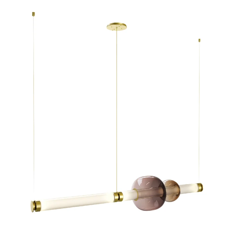 Art Deco Chandeliers for a Retro - Glam LookLuna Chandelier 1 Tier