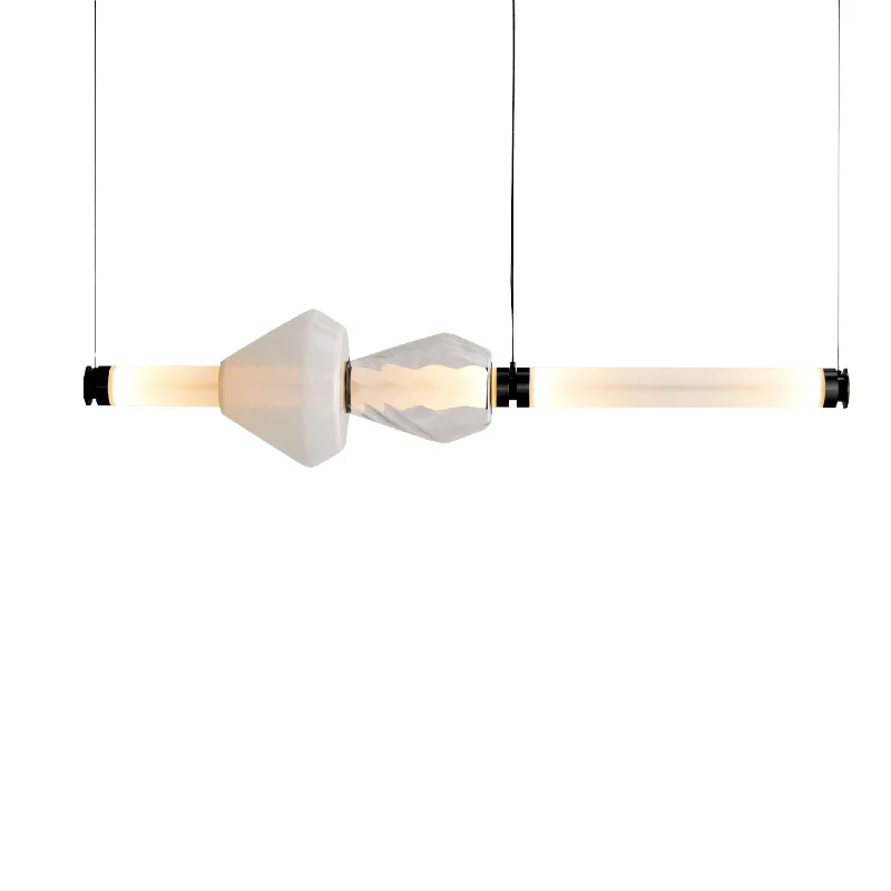 Incandescent Chandeliers for a Warm and Traditional GlowLuna Kaleido 1 Tier Chandelier - A