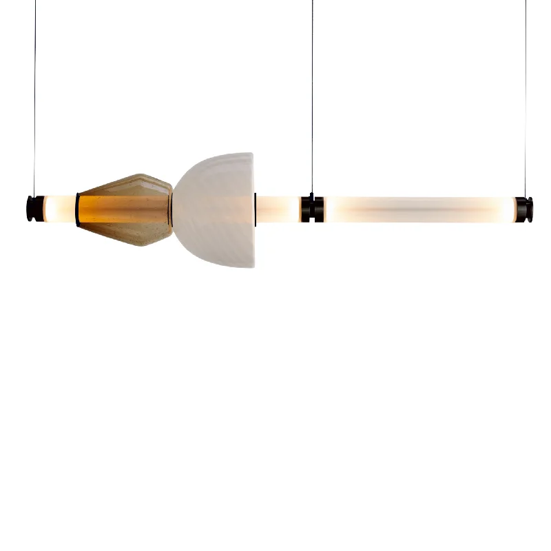 Art Deco Chandeliers for a Retro - Glam LookLuna Kaleido 1 Tier Chandelier - E