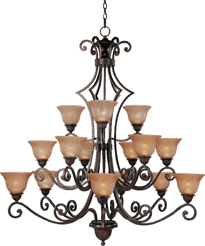 Chandeliers with Clear Crystal for a Sparkling EffectSymphony Chandelier
