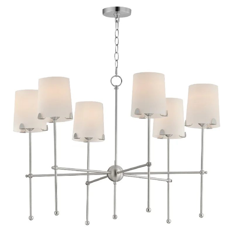 Chandeliers with Adjustable Arms for Directional LightingHuntington Chandelier