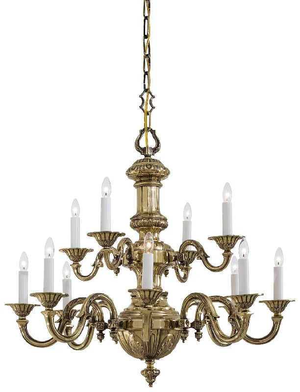 Chandeliers for High Ceilings to Fill Vertical SpaceMetropolitan 12 Light Chandelier