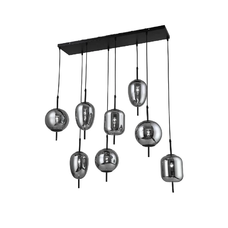 Chandeliers with Metal Frames in Silver FinishNija 47" Chandelier