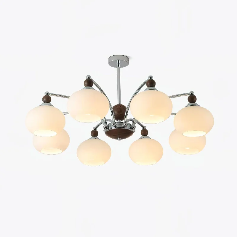 Chandeliers with Adjustable Arms for Directional LightingNoir Larenta Chandelier