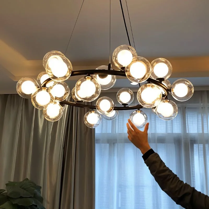 Oversized Chandeliers as a Statement Piece in Living RoomsNur Chandelier