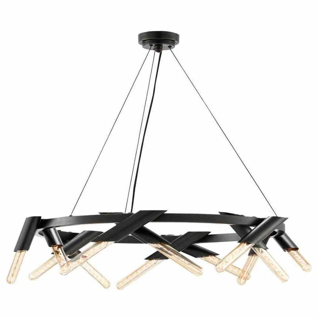 LED Chandeliers for Energy - Efficient LightingOil Rubbed Bronze Luciole Chandelier