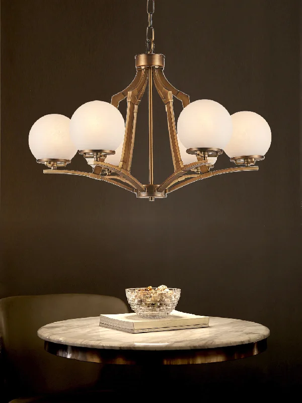 Ceiling - Mounted Chandeliers for Standard CeilingsOrville 6-Lamp Chandelier