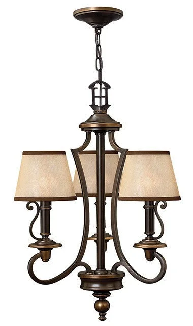 Mini Chandeliers for Adding Charm to Small SpacesGrahame Park Old Bronze 3 Lamp Chandelier - ID 5846