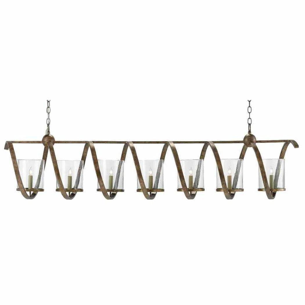 Rustic Wood Chandeliers for Country - Style HousesPyrite Bronze Maximus Grande Chandelier