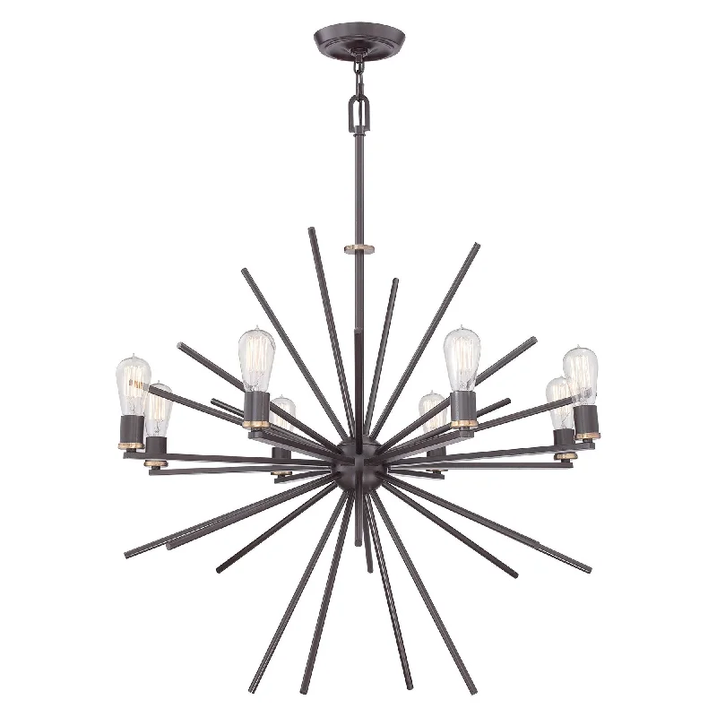 Chandeliers with Candle - Style Bulbs for a Classic AestheticAberdeen 8 Light Chandelier - ID 9055
