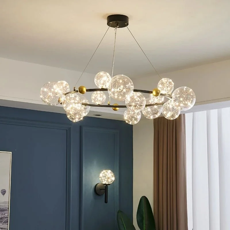 Chandeliers with Metal Frames in Silver FinishRobina Chandelier - Open Box