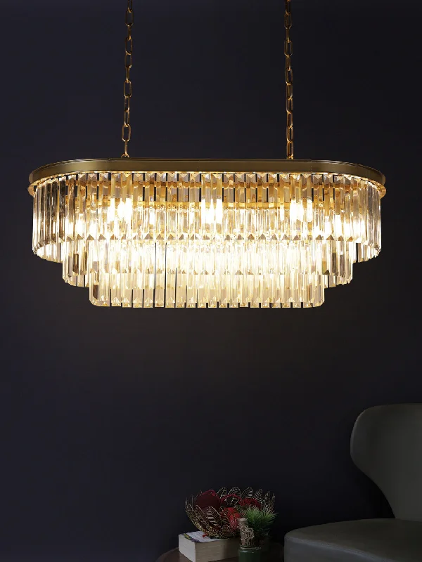 Chandeliers with Frosted Glass for a Softer Light DiffusionRonald Chandelier