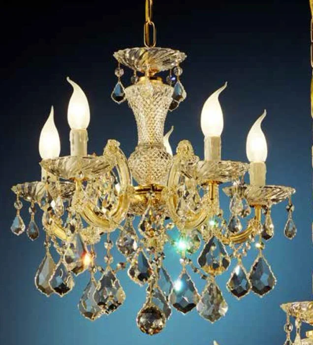 Art Deco Chandeliers for a Retro - Glam LookSmall Maria Theresa Chandelier