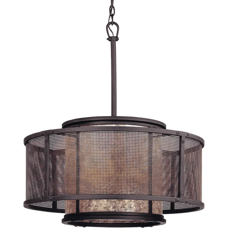 Chandeliers with Adjustable Height for Custom InstallationCopper Mountain Chandelier